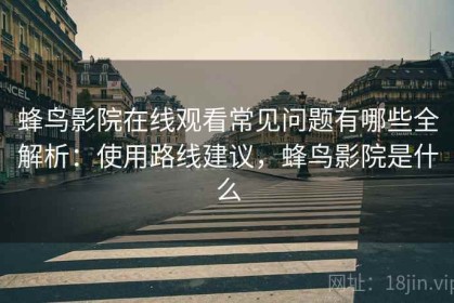 蜂鸟影院在线观看常见问题有哪些全解析：使用路线建议，蜂鸟影院是什么