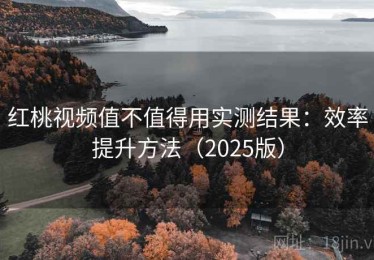 红桃视频值不值得用实测结果：效率提升方法（2025版）