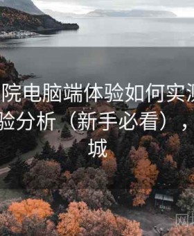 天美影院电脑端体验如何实测结果：真实体验分析（新手必看），天美影城