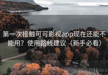 第一次接触可可影视app现在还能不能用？使用路线建议（新手必看）