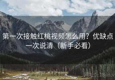 第一次接触红桃视频怎么用？优缺点一次说清（新手必看）