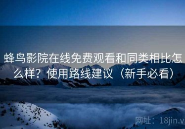 蜂鸟影院在线免费观看和同类相比怎么样？使用路线建议（新手必看）