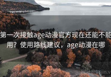 第一次接触age动漫官方现在还能不能用？使用路线建议，age动漫在哪