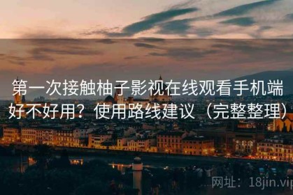 第一次接触柚子影视在线观看手机端好不好用？使用路线建议（完整整理）