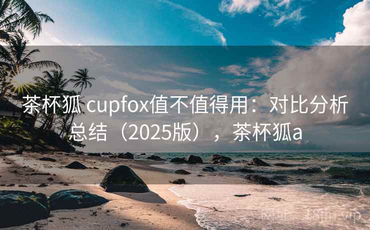 茶杯狐 cupfox值不值得用：对比分析总结（2025版），茶杯狐a