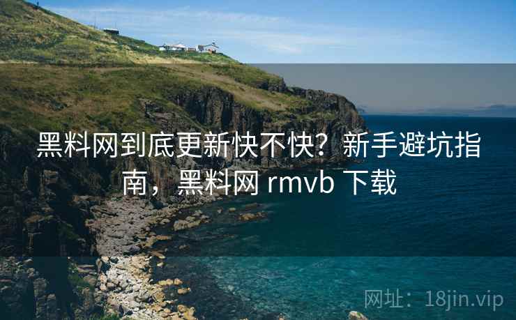 黑料网到底更新快不快？新手避坑指南，黑料网 rmvb 下载