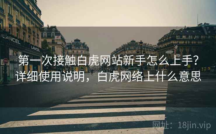 第一次接触白虎网站新手怎么上手?详细使用说明,白虎网络上什么意思 第一次接触白虎网站新手怎么上手?详细使用说明,白虎网络上什么意思