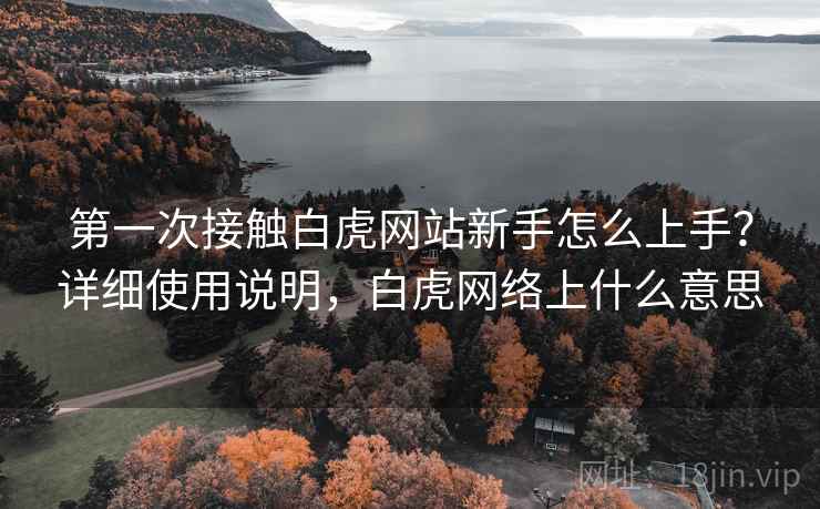 第一次接触白虎网站新手怎么上手?详细使用说明,白虎网络上什么意思 第一次接触白虎网站新手怎么上手?详细使用说明,白虎网络上什么意思