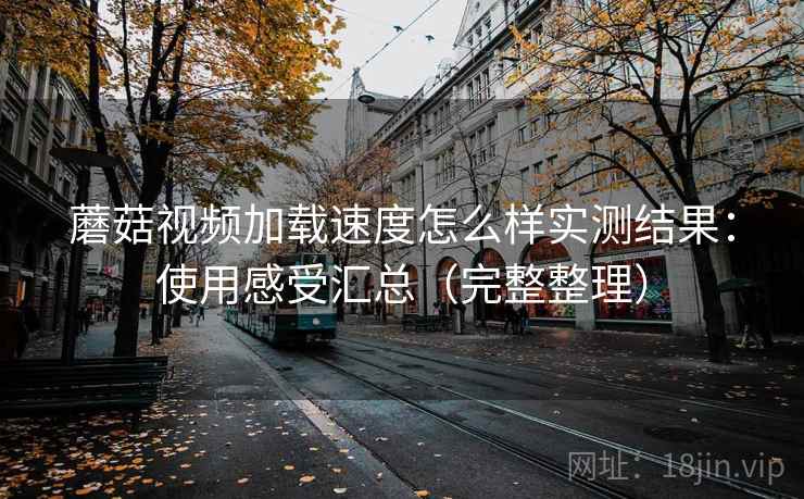 蘑菇视频加载速度怎么样实测结果：使用感受汇总（完整整理）