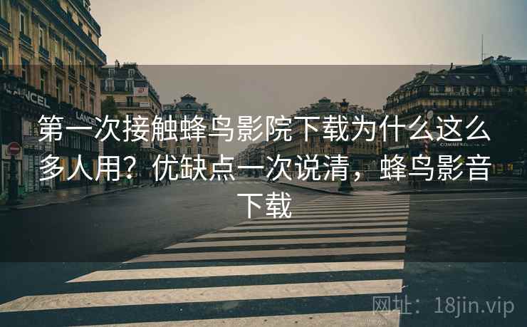 第一次接触蜂鸟影院下载为什么这么多人用？优缺点一次说清，蜂鸟影音下载